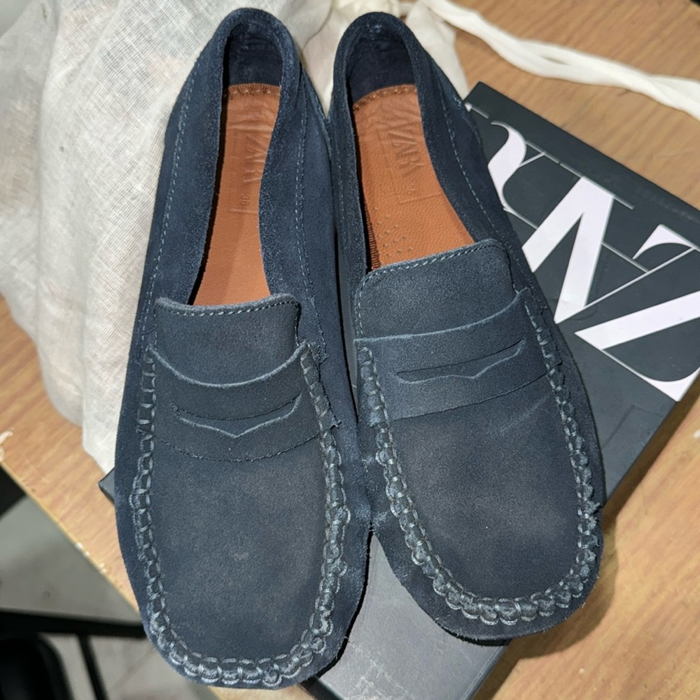 Zara boy moccasin drivers